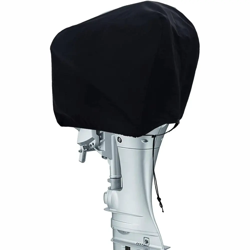 New 15-150HP Full Outboard Engine Cover Anti-scratch Sun Protection Motor Engine Boat Cover 210D Oxford Cloth Waterproof Cover
