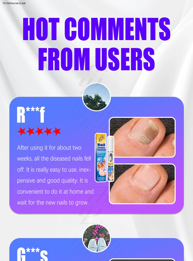 Advanced Laser Pen for Healthy Nail Growth