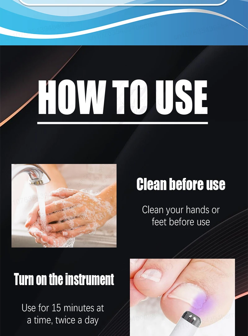 Advanced Laser Pen for Healthy Nail Growth