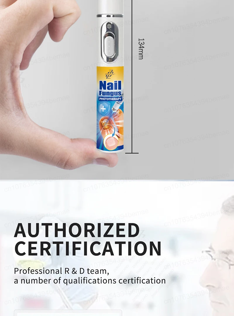 Advanced Laser Pen for Healthy Nail Growth