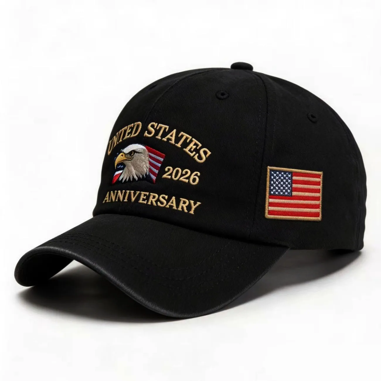250th Anniversary Twill Baseball Cap Unisex Sun Hat Visor Cap