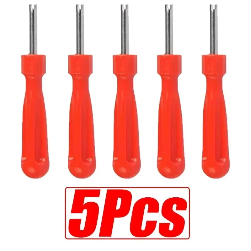 1 20Pcs Tyre Valve Core Remover Tool for Car Bike Motorbike Truck, Tire Valve Stem Repair Screwdriver Set