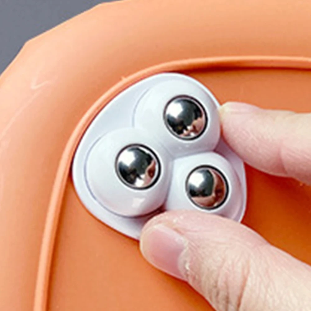 Self Adhesive Paste Universal Wheel 360 Degree Free Rotation Small Wheels No Noise for Trash Can Bottom Kitchen Small Appliances