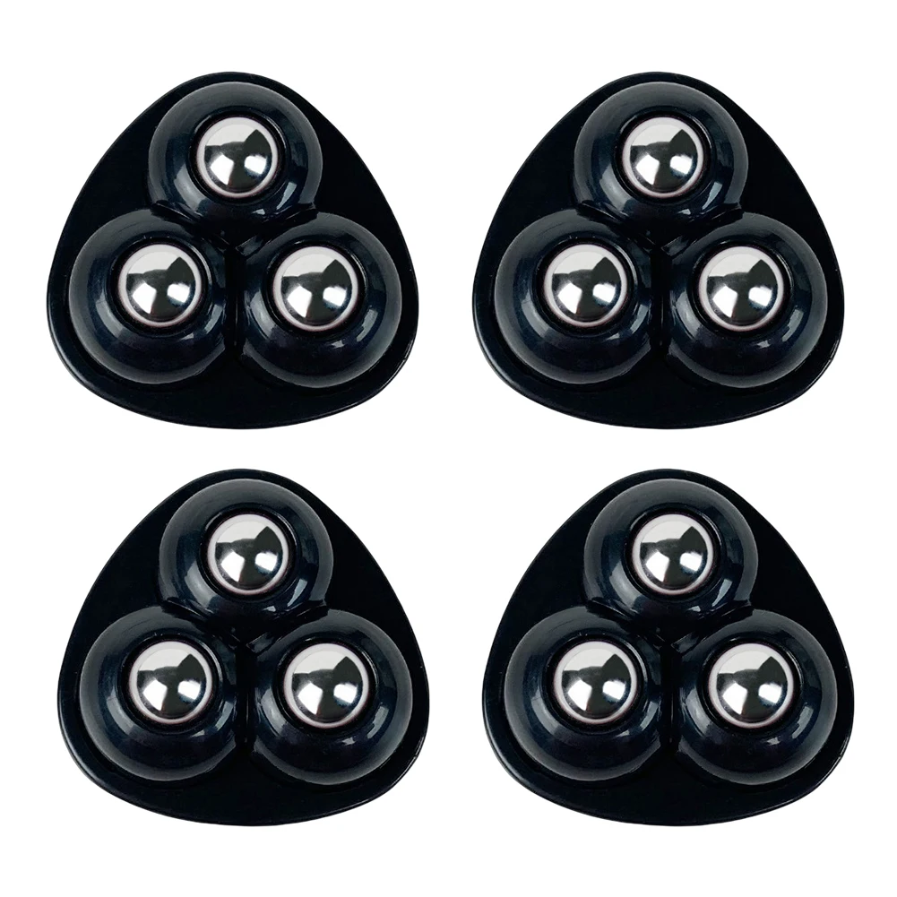 Self Adhesive Paste Universal Wheel 360 Degree Free Rotation Small Wheels No Noise for Trash Can Bottom Kitchen Small Appliances
