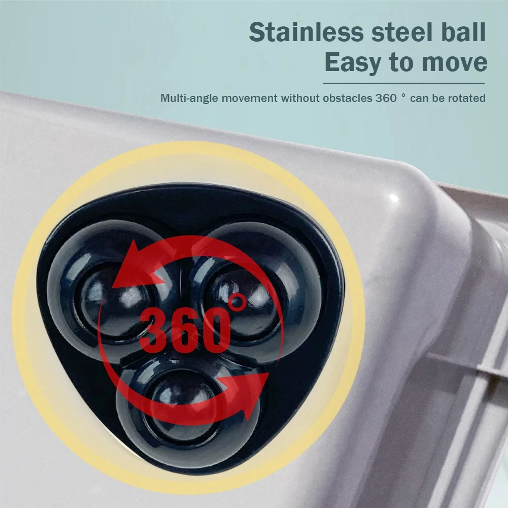 Self Adhesive Paste Universal Wheel 360 Degree Free Rotation Small Wheels No Noise for Trash Can Bottom Kitchen Small Appliances