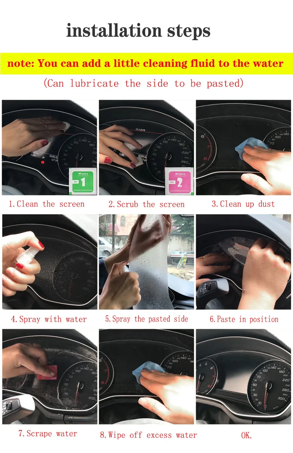 For BYD ATTO 2 DM-i 2025-2026 Car Interior Matte Screen Protector Console GPS Navigation LCD Screene TPU Film Scratch Resistant