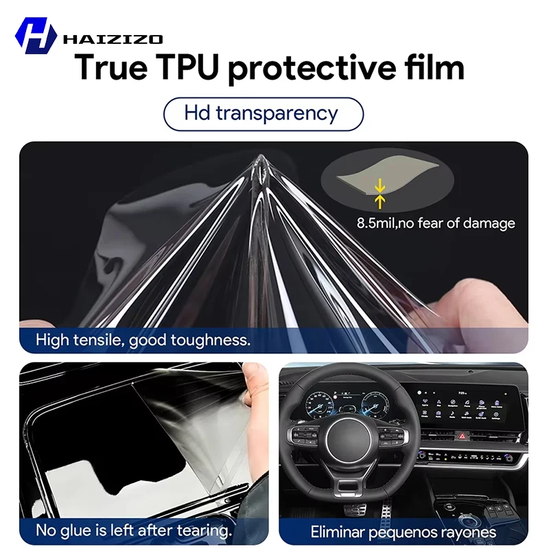 For BYD ATTO 2 DM-i 2025-2026 Car Interior Matte Screen Protector Console GPS Navigation LCD Screene TPU Film Scratch Resistant