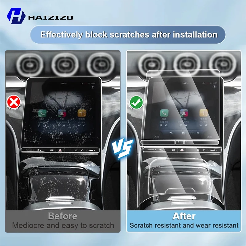 For BYD ATTO 2 DM-i 2025-2026 Car Interior Matte Screen Protector Console GPS Navigation LCD Screene TPU Film Scratch Resistant