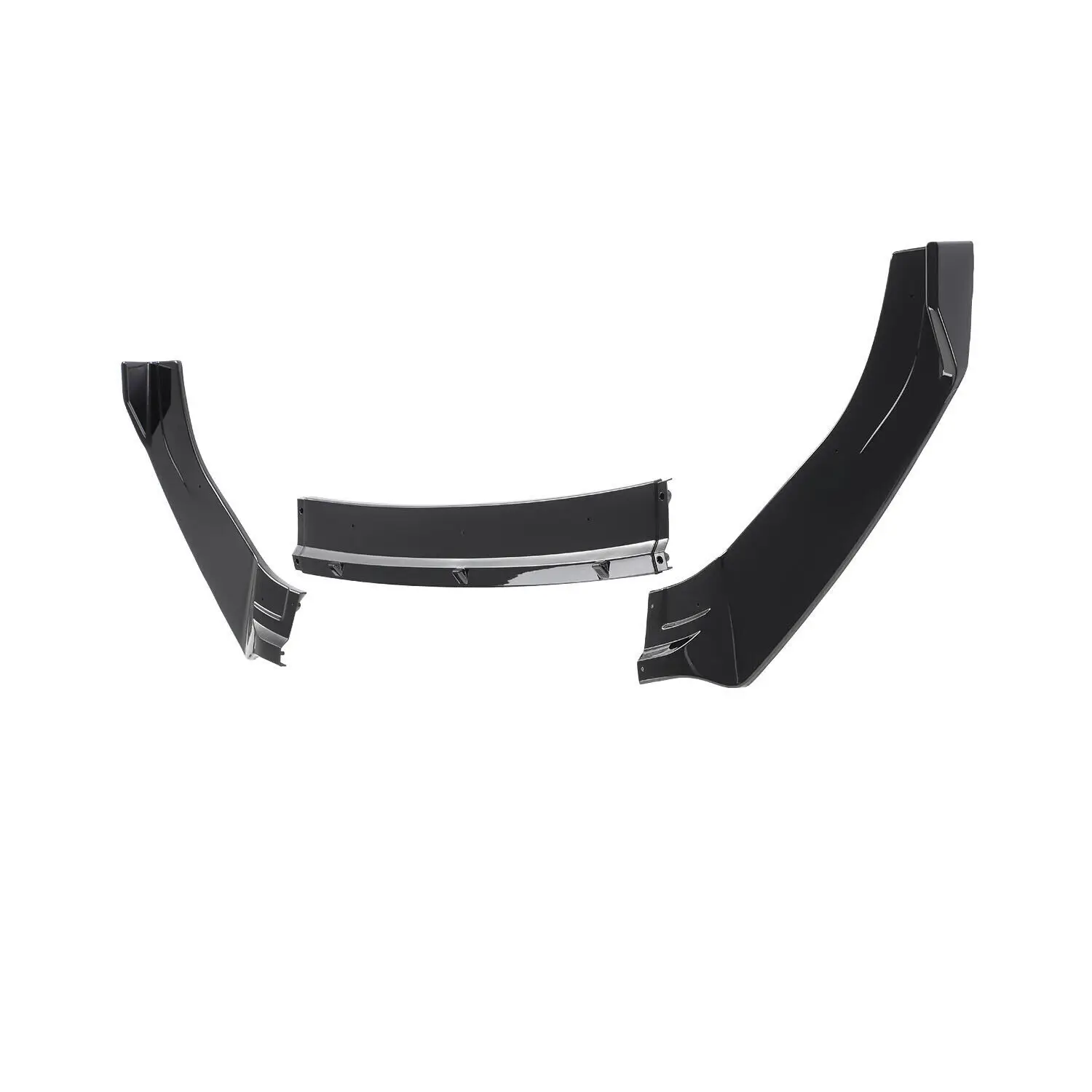 For VW Golf MK7 MK7.5 R GTD GTI TSI TDI Front Splitter Spoiler Lip Kit 2013-2020