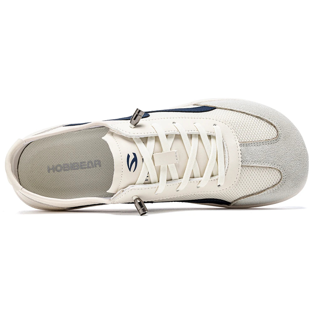 HOBIBEAR Unisex Slip On Barefoot Shoes Minimalist Wide Toe Sneakers Lightweight Breathable Walking Shoes for Men Women