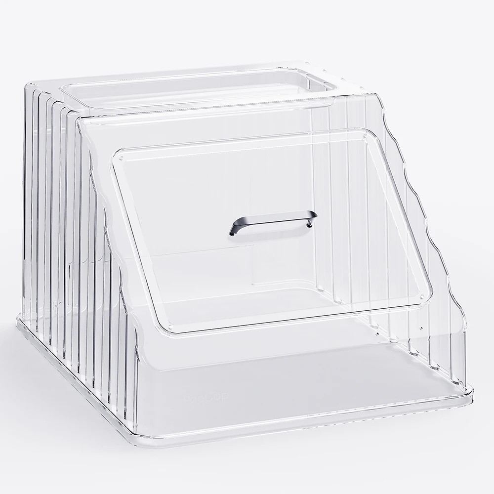 BIQU PopCap Clear Top Cover Compatible with Snapmaker U1, Insulated and Dustproof Transparent Enclosure with 4 Rolls of Filament