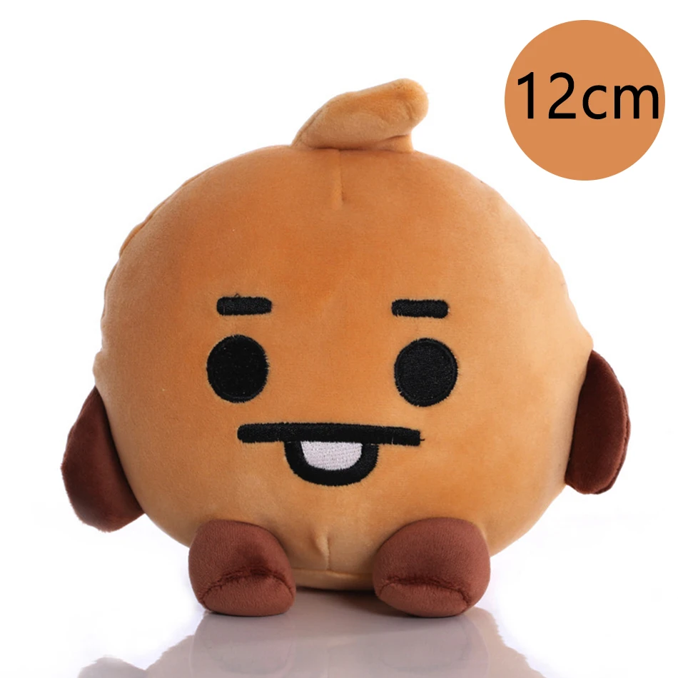 2026 Hot BTed 21Plush Toys Kawaii Mini Keychain Anime Pendant Ornament for Kids 12cm Bt Soft Stuffed Animals Doll Gift