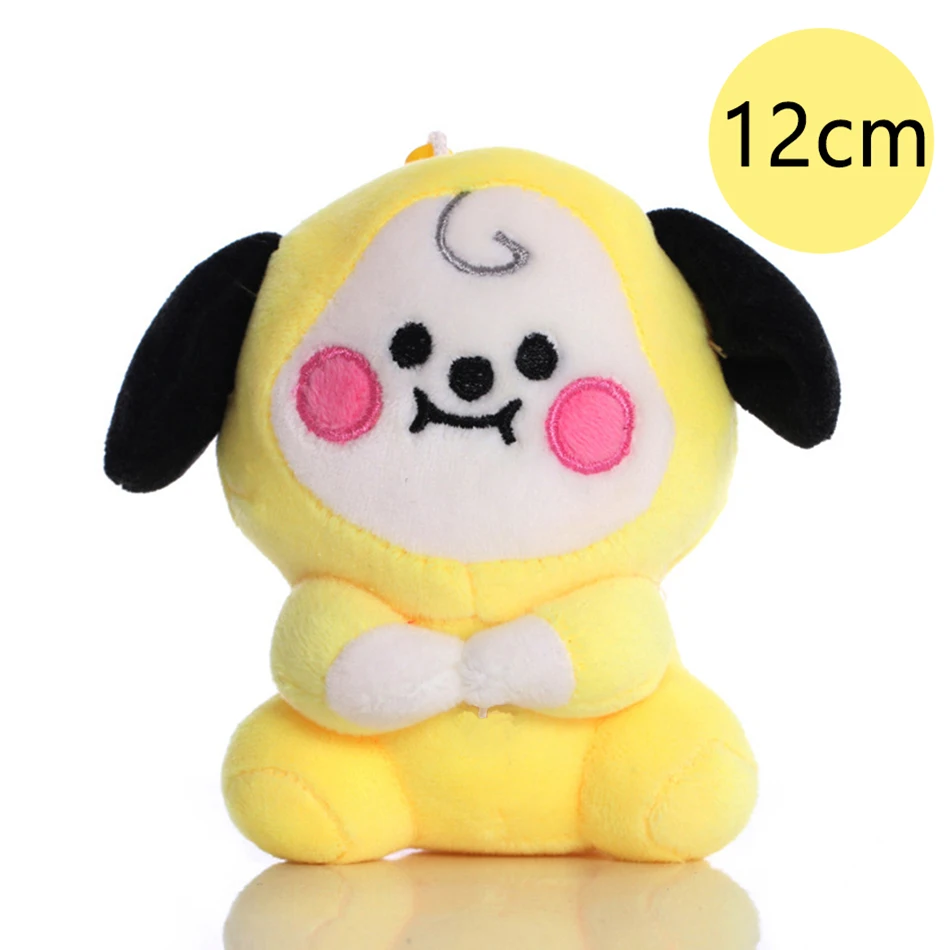 2026 Hot BTed 21Plush Toys Kawaii Mini Keychain Anime Pendant Ornament for Kids 12cm Bt Soft Stuffed Animals Doll Gift