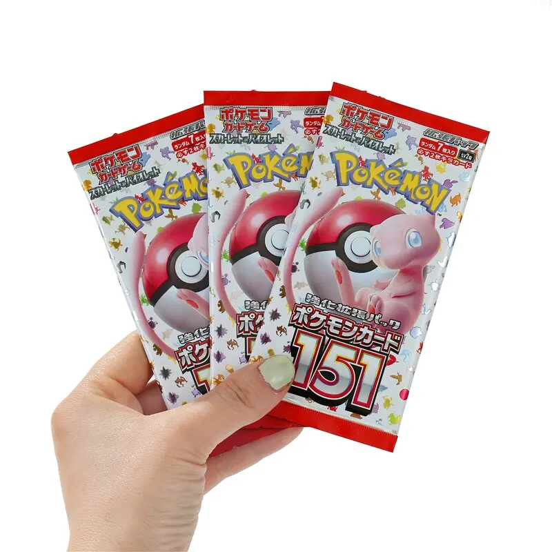 Pokemon Japanese 140pcs PTCG Game Collection Foil Card Japan Scarlet Violet 151 SV11B Black Bolt & SV11W White Flare Booster Box