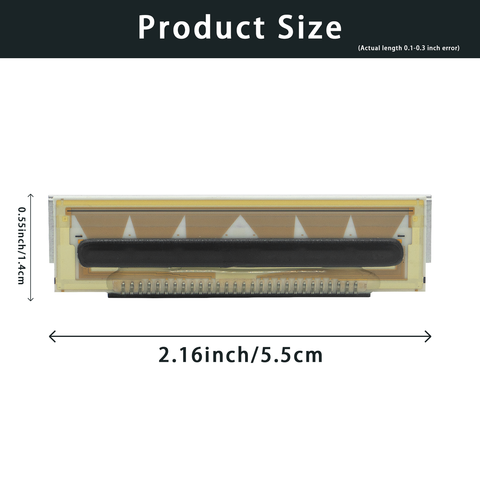 New ZQ610 Printhead For Zebra ZQ610 QLN220 ZR628 Mobile Printer Print Head