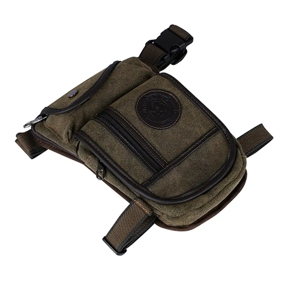 Waterproof Motorcycle Leg Bag Buckle Design Canvas Funny Drop Belt Pouch Waist Bag Motorcycle Saddle Bag Tactical Thigh Packs