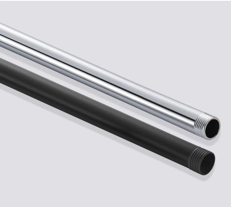 Shower Extension Pipe Square Bathroom Shower arm high quality Stainless Steel Round Shower Extension Pipe 30 cm Extension Pipe