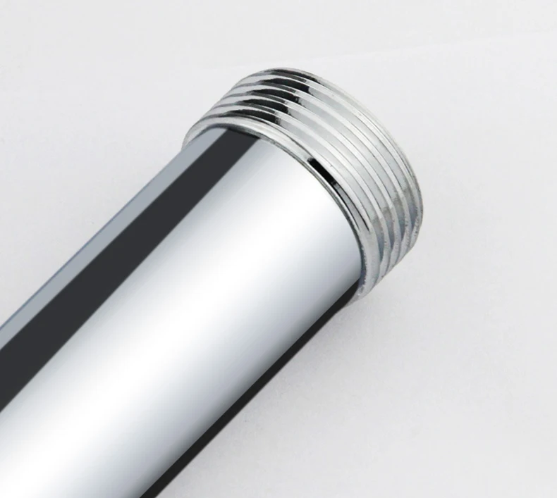 Shower Extension Pipe Square Bathroom Shower arm high quality Stainless Steel Round Shower Extension Pipe 30 cm Extension Pipe