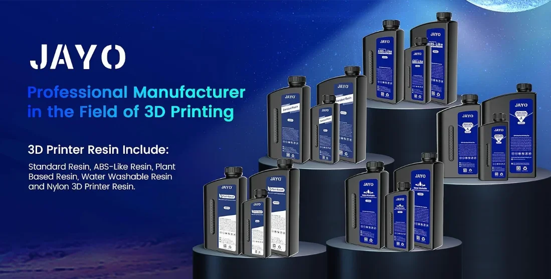JAYO impresora 3d resina Standard/Water Washab/ABS-Like/PA-Like10KG UV Photopolymer Resin Liquid 405nm For LCD 3D Printer