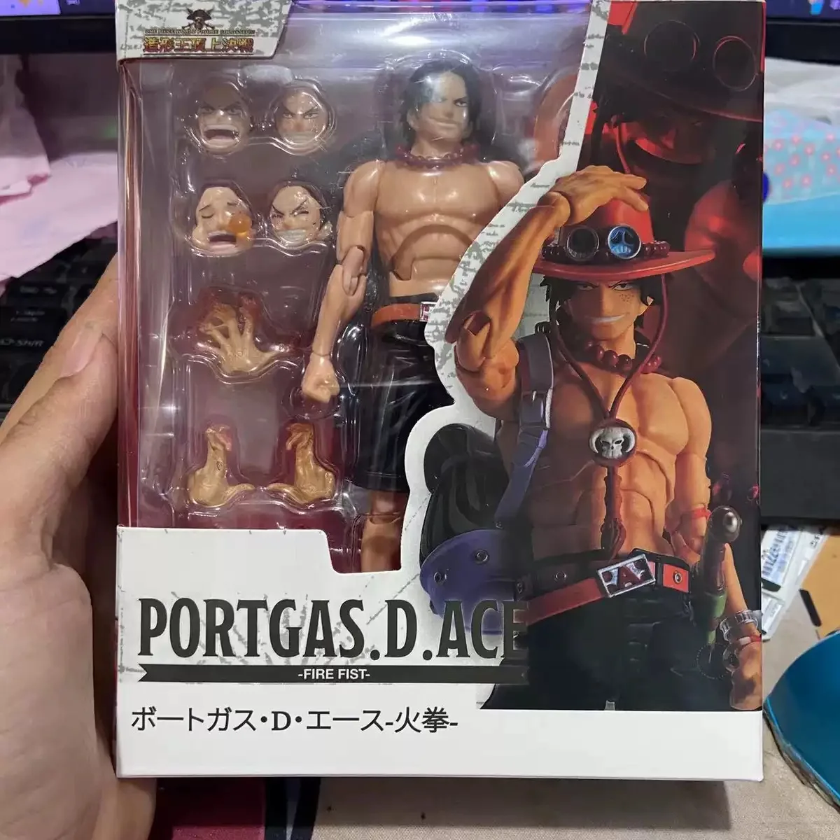 Bandai soul limited SHF fire boxing ace top war nautical king joint can do model Japanese version in stock.