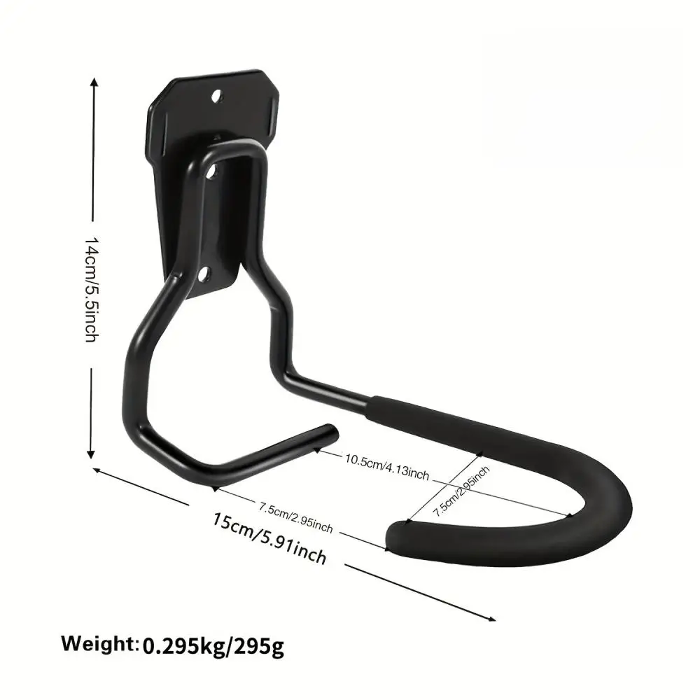 DOMEN Bike Stands Bike Wall Mount Iron Rack Bicycle Wall Stand Hook Bicycle Garage Holder Bicycle Display Storage Hanger Kit