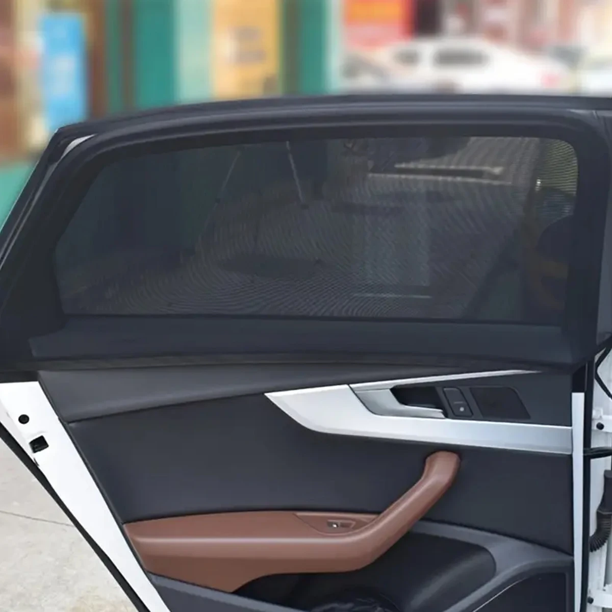 Car SUV Special Car Sun Visor Anti-Mosquito Insulation UV Glass Sunscreen Net