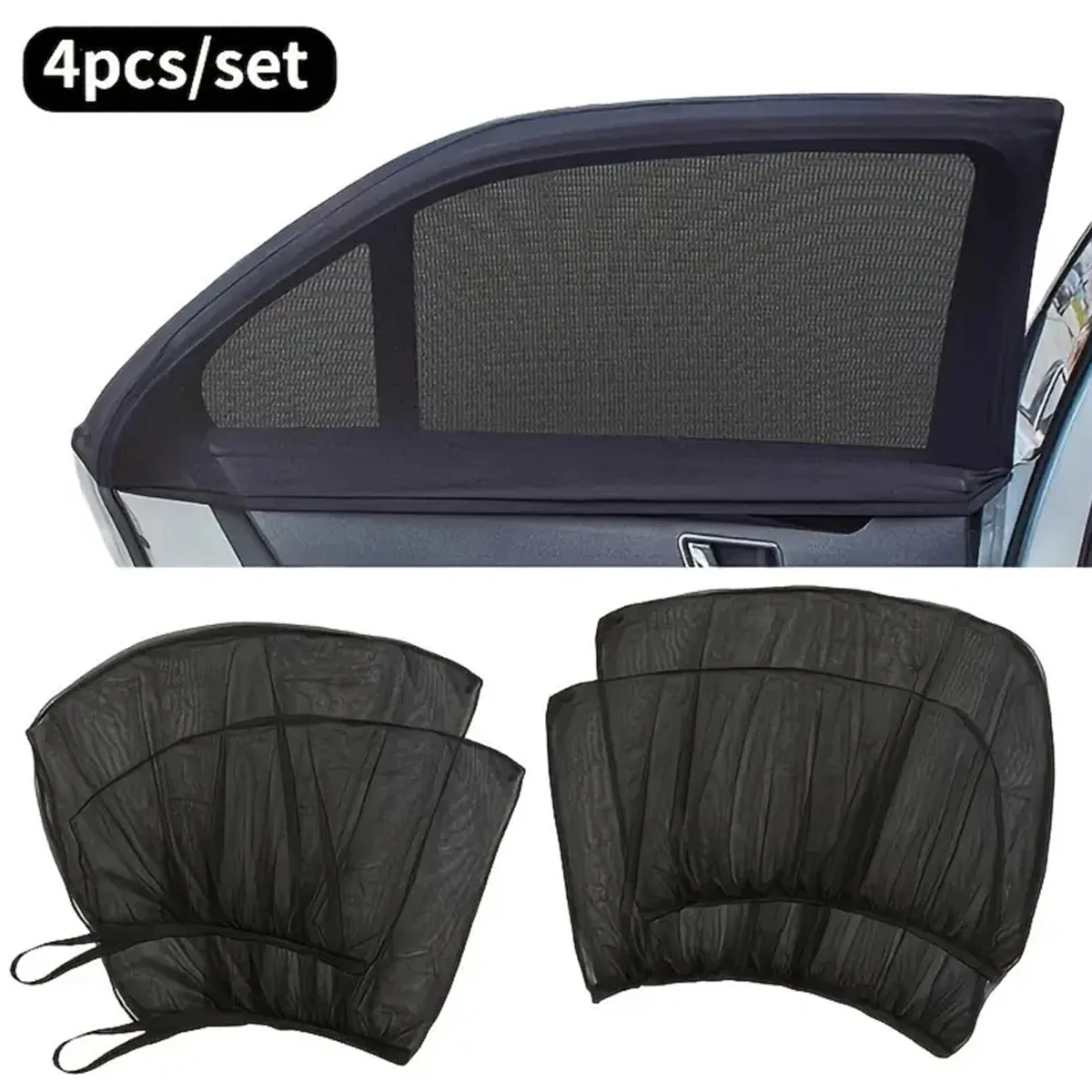 Car SUV Special Car Sun Visor Anti-Mosquito Insulation UV Glass Sunscreen Net