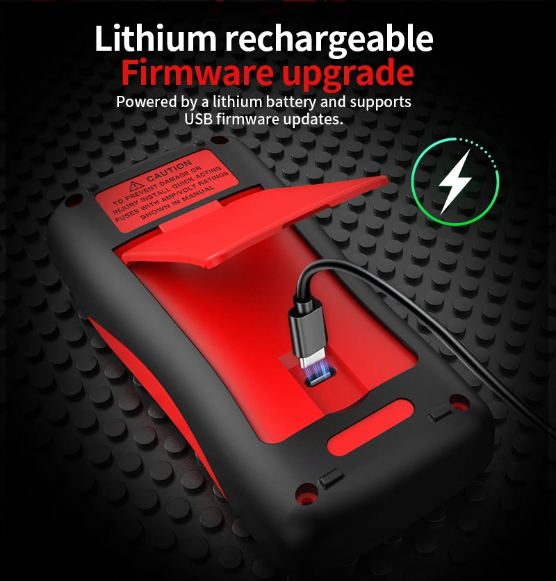ZOYI ZT-XT1 2-in-1 LCR Digital Multimeter & Transistor Tester, for Voltage Resistance Diode Continuity Testing