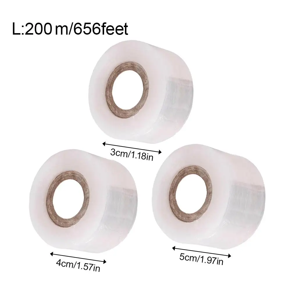 Self-Adhesive Grafting Tape Stretchable Plant Grafting Film for Fruit Tree Nursery Plants Seedlings Vine Floristry