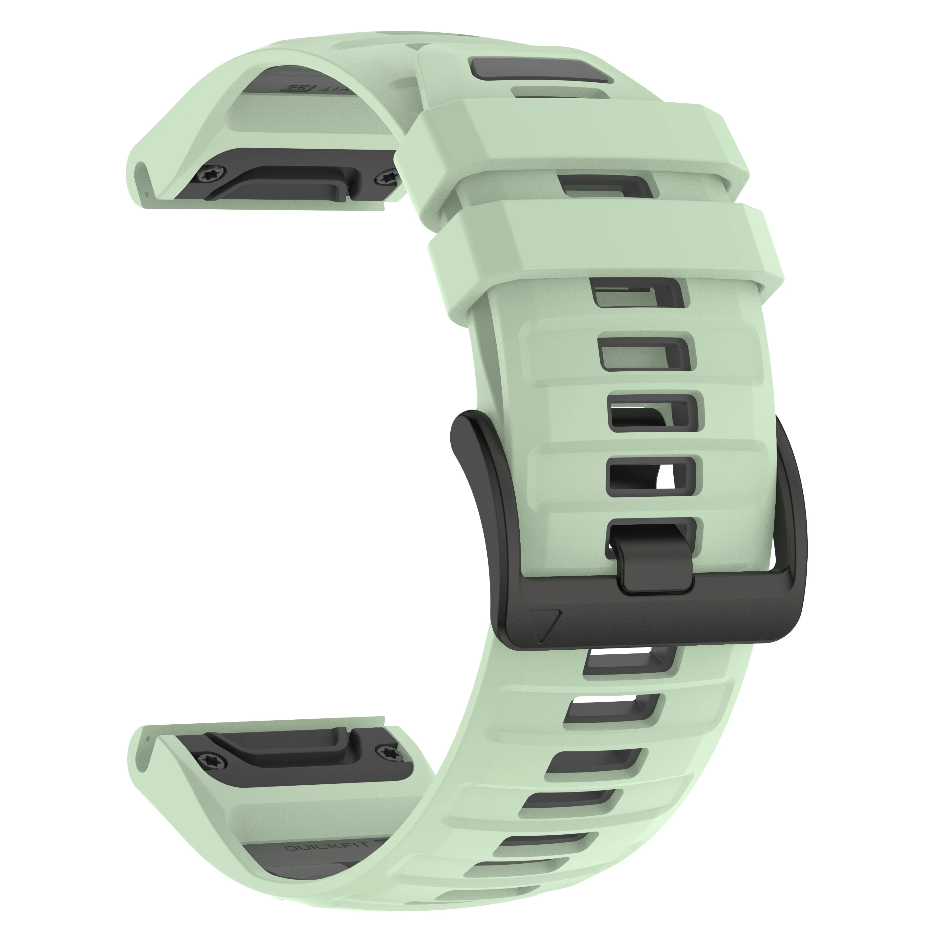 26mm QuickFit Silicone Watch Strap for Amazfit T-Rex Ultra 2 51mm Breathable Sport Replacement Band Wristband