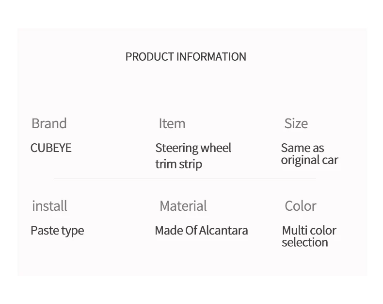 For Tesla Model 3 Highland / Model Y Juniper 2026- Steering Wheel Decorative Frame Trim Sticker Car Accessory Made of Alcantara