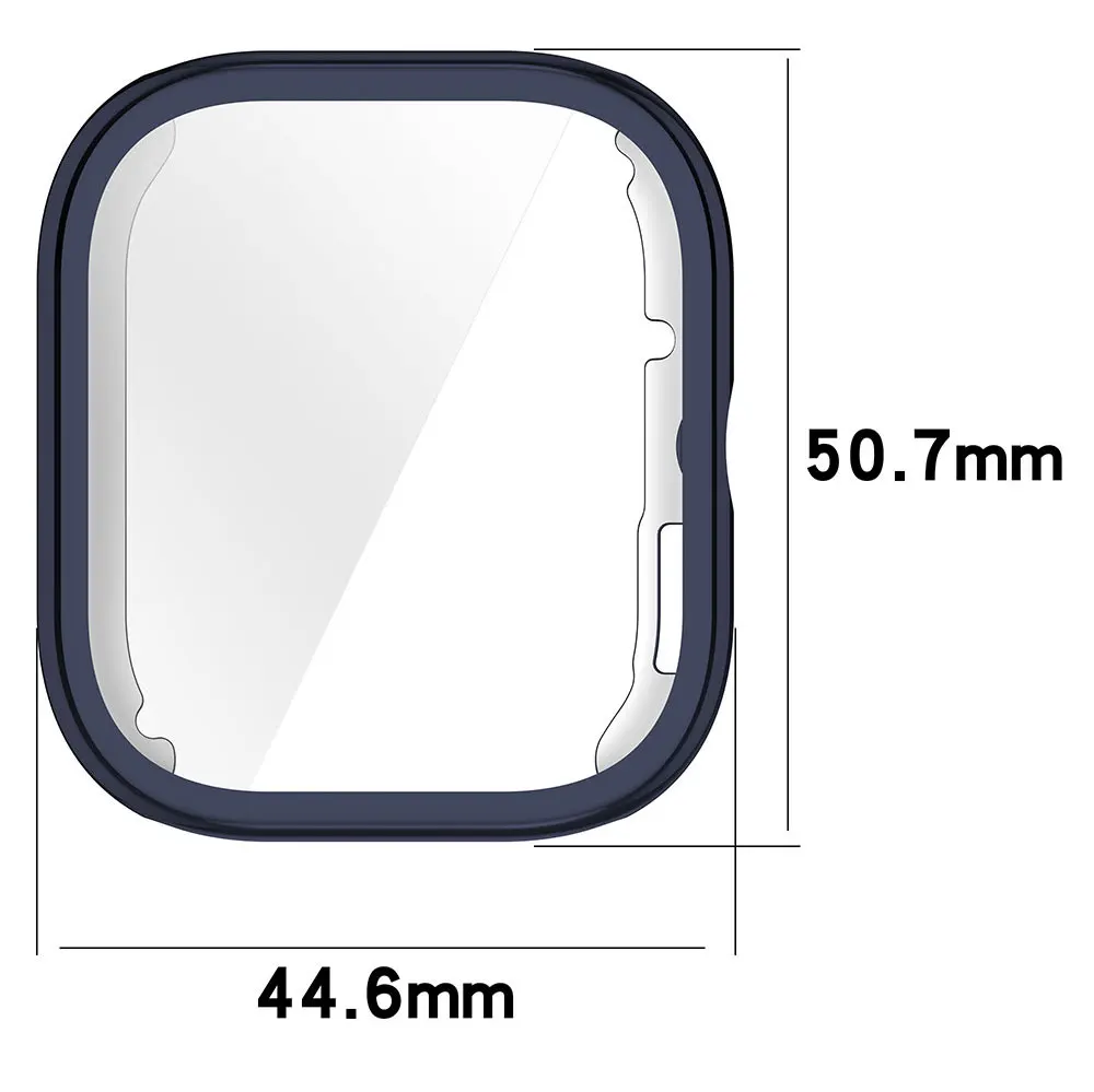 Soft TPU Case For Xiaomi Redmi Watch 5 Accessories All-around Bumper Frame Screen Protector Shell For Redmi Watch4 Cover Cases