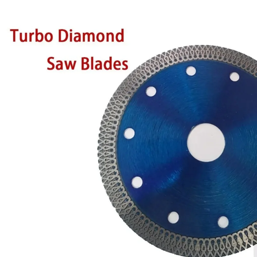 105/115/125mm Turbo Diamond Saw Blade Dry Cutting Disc for Granite Marble Stoneware Ceramic Sharp Durable Efficient Cutting Tool