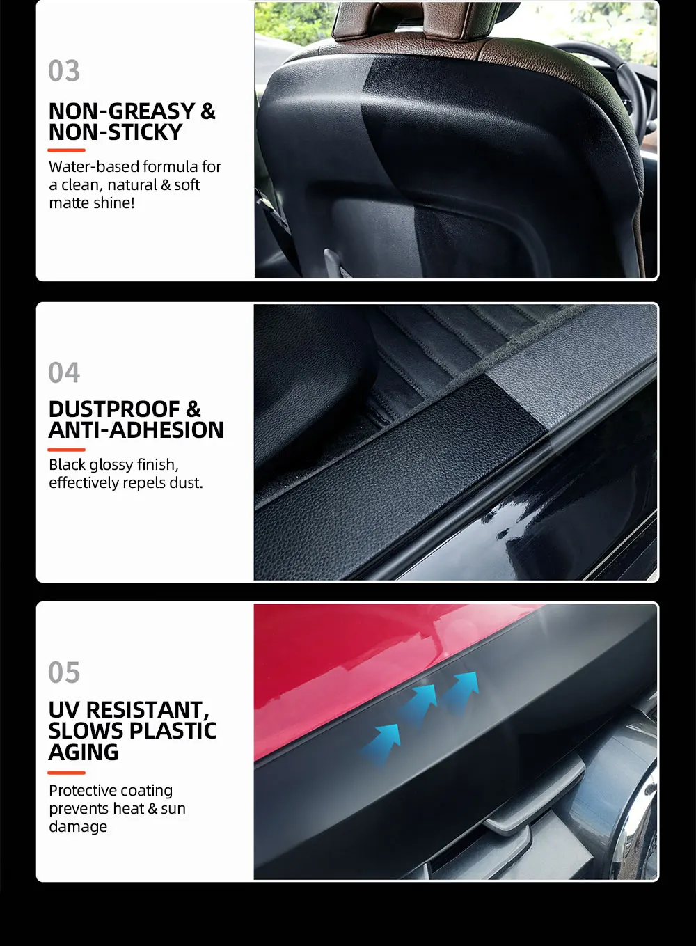 400g Heavy-Duty Car Plastic Renovator Wax - Fast-Acting Scratch Repair, Restores & Protects Car Bumpers, Interiors, Dashboard