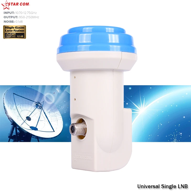 10PCS Universal Ku Band LNB For Satellite TV Receiver Single LNB Dish TV