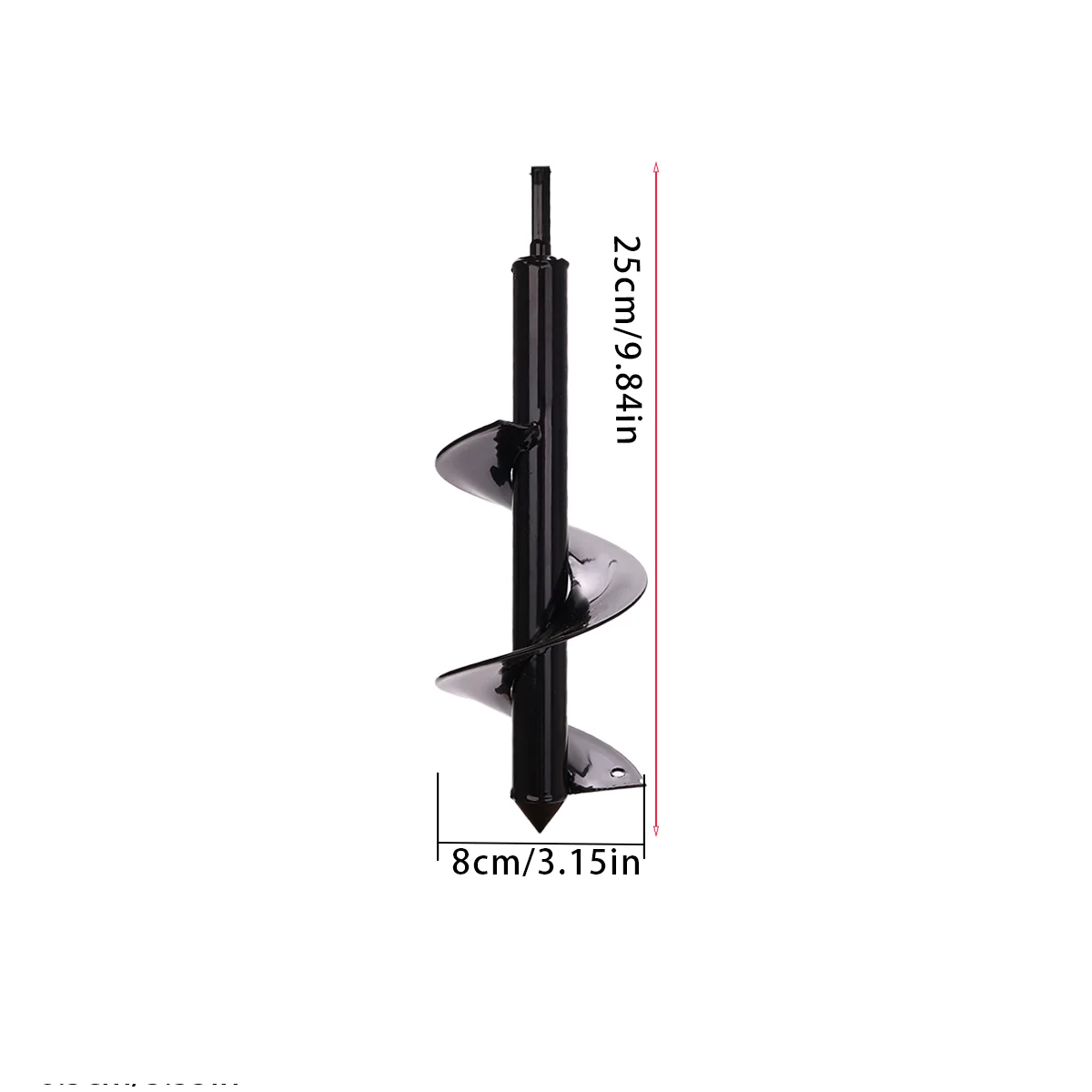 Spiral Hole Drill Bit - Home Planting Spiral Drill Bit - Planting Tool for Loosening Soil and Digging Holes, Garden Drill Bit,
