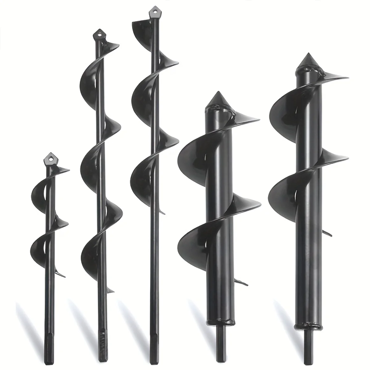 Spiral Hole Drill Bit - Home Planting Spiral Drill Bit - Planting Tool for Loosening Soil and Digging Holes, Garden Drill Bit,