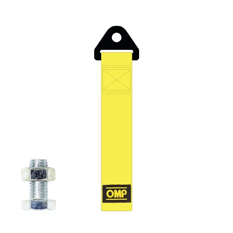 High-Strength Car Nylon Tow Strap Car Tow Ropes Trailer Ropes Bumper Trailer Max 2 Tons Towing Strap With Nut Auto Accessories