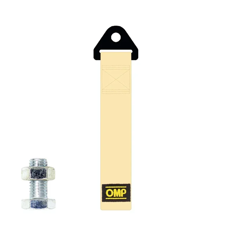 High-Strength Car Nylon Tow Strap Car Tow Ropes Trailer Ropes Bumper Trailer Max 2 Tons Towing Strap With Nut Auto Accessories