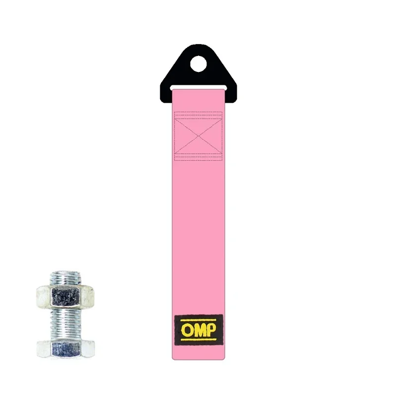 High-Strength Car Nylon Tow Strap Car Tow Ropes Trailer Ropes Bumper Trailer Max 2 Tons Towing Strap With Nut Auto Accessories