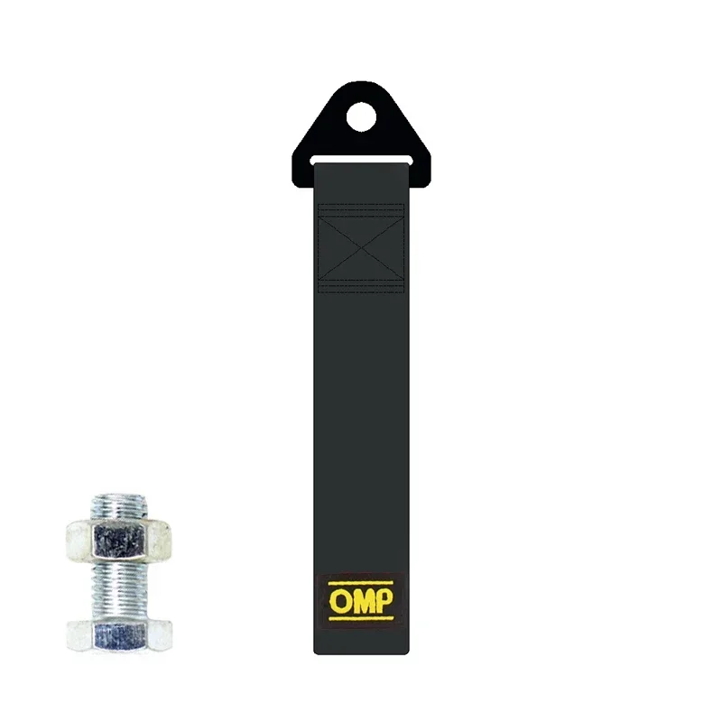 High-Strength Car Nylon Tow Strap Car Tow Ropes Trailer Ropes Bumper Trailer Max 2 Tons Towing Strap With Nut Auto Accessories