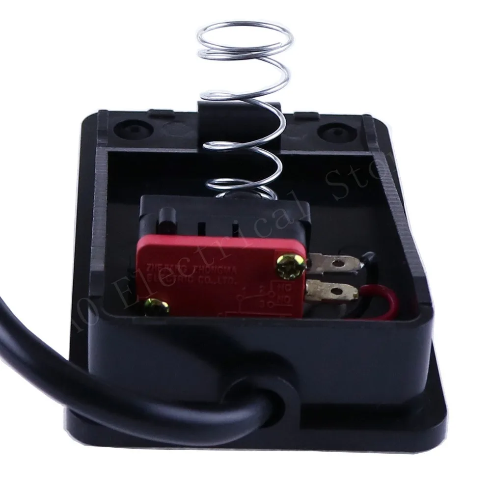 IMC Hot SPDT Nonslip Momentary Electric Power Foot Pedal Switch TFS-01 FS-1 20cm Wire Momentary Electric Power Foot Pedal Switch