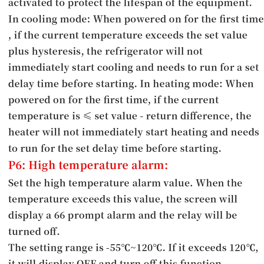 W3230 12V 24V AC110-220V Probe line 20A Digital Temperature Control LED Display Thermostat With Heat/Cooling Control Instrument
