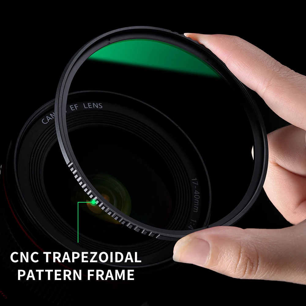 K&F CONCEPT 37-105mm UV Filter Lens MC Ultra Slim Optics with Multi Coated Protection 37mm 49mm 52mm 58mm 62mm 67mm 77mm 82mm