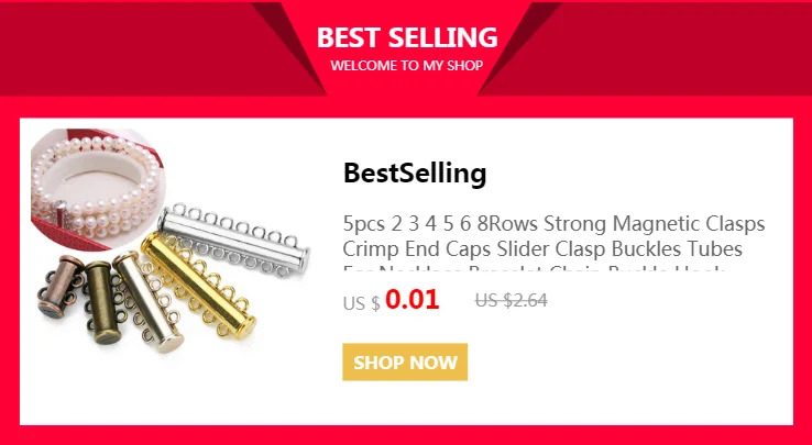 Louleur Strong Stainless Steel Magnetic Clasps Jewelry Clasps For Leather Cord Bracelet Connectors End Clasp For Jewelry Making