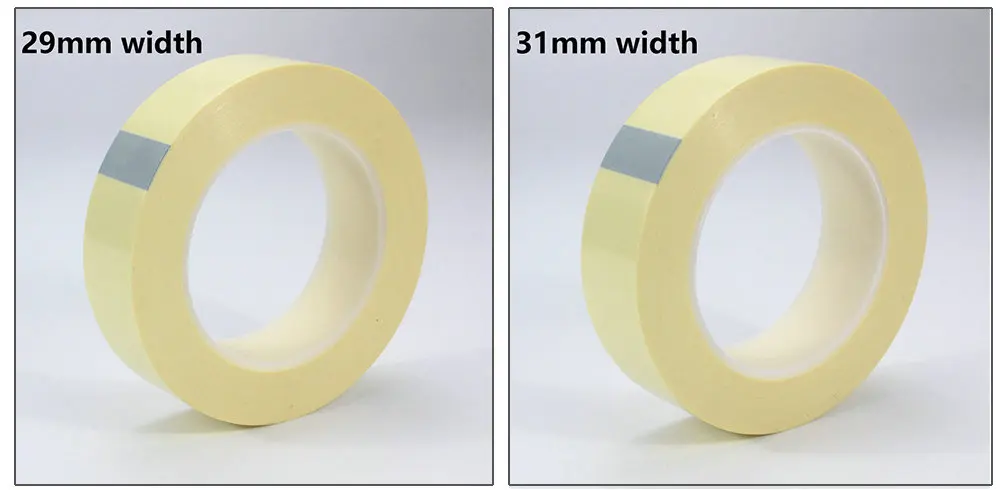 Bicycle Tubeless Rim Tape 50 Meters 21/23/25/27/29/31mm Width MTB Road Bike Wheel Carbon Wheelset Tubular Gluing Tape Bike parts