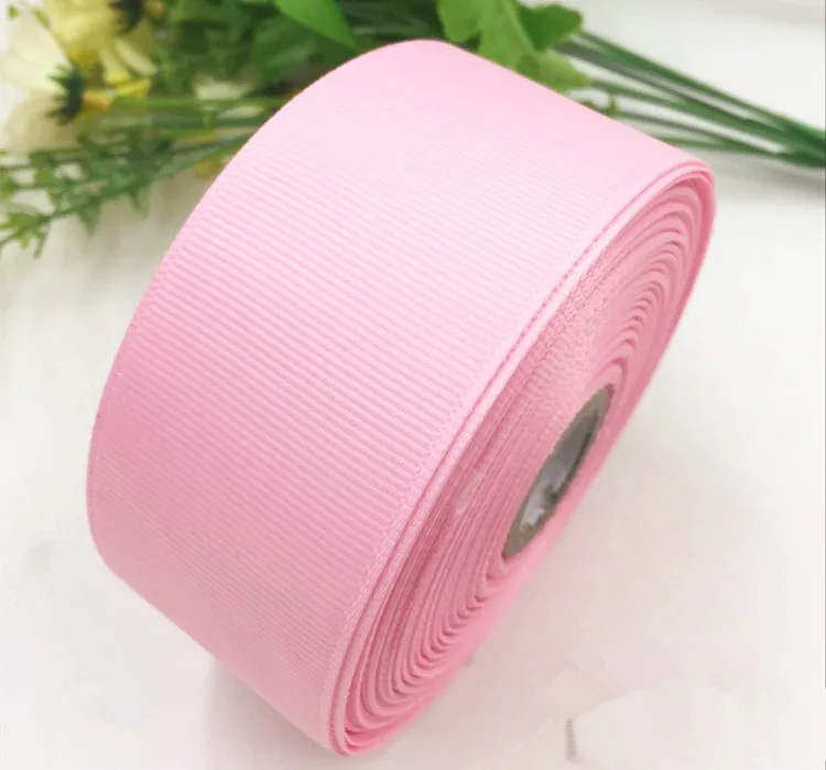 5 Meters 6mm/9mm/15mm/19mm/25mm/30mm/38mm/49mm Grosgrain Ribbons Handmade DIY Headwear Accessories Wedding Decorative Wrap Gift