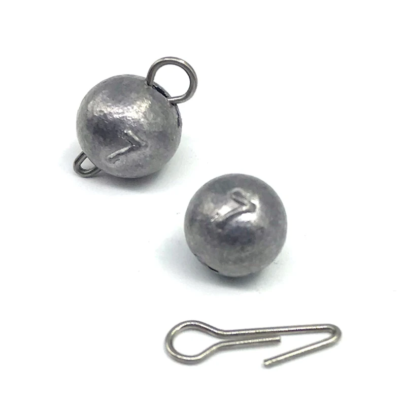 OBSESSION A020 3g-21g Fishing Cheburashka Sinker Fishing Accesories Jig Round Head Bullet Weight Soft Lure Connector Texas Group