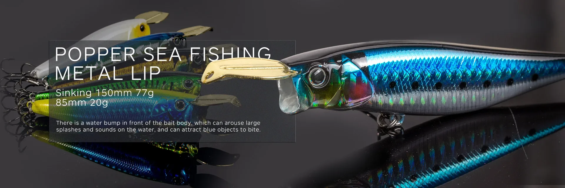 D1 Sea Minnow Heavy Sinking Lure 92mm 49g 110mm 60g Rocks & Beach Hard Bait Tuna Wobblers Carp Pike With Treble Hooks DT5005