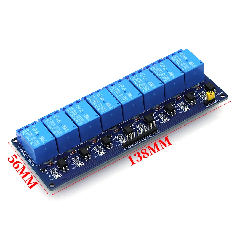 1-10Pcs Javino 5v 12v 1 2 4 6 8 Channel Relay Module with optocoupler Relay Output 1 2 4 8 Way relay Module For Arduino In stock